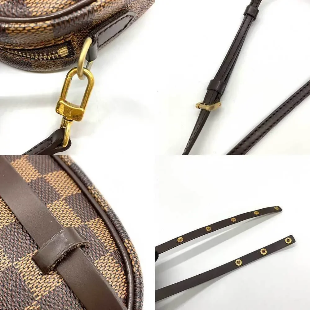 LOUIS VUITTON Brown Damier Pochette Shoulder Bag - Picture 6 of 8